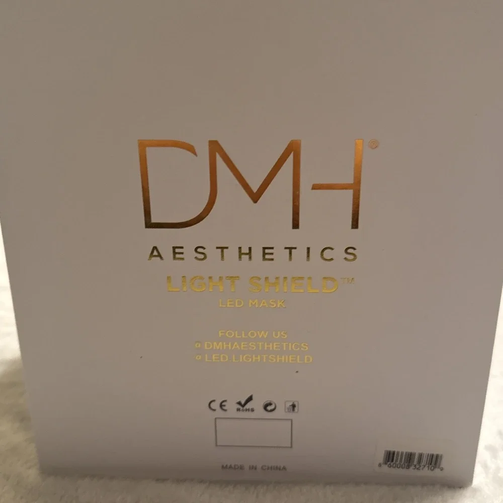 NEW SEALED DMH Aesthetics Light Shield LED Multi Light Therapy Mask-Cordless